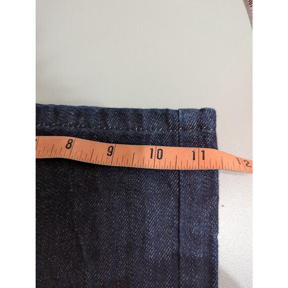 Asos Womens Jeans Sz 4Wide leg,Button fly,Dark Navy see Meas - Picture 5 of 9